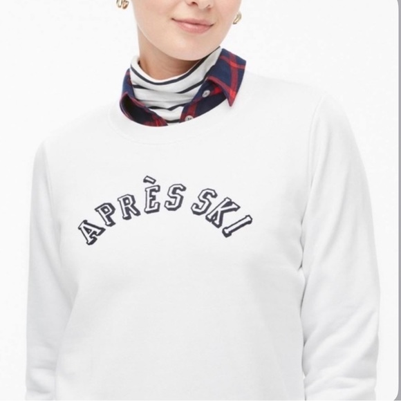 J. Crew Après Ski Pullover Sweatshirt - Picture 7 of 7
